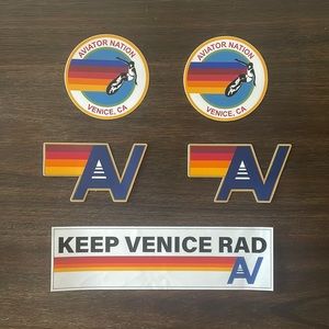 Aviator Nation Sticker Set